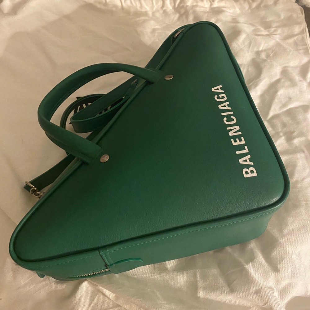 Balenciaga Triangle Duffle Bag Leather Small